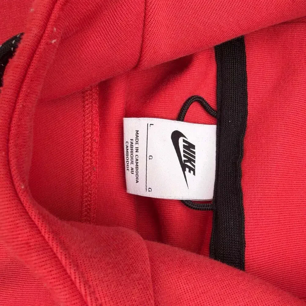 Nike Sportswear Tech Fleece Pullover Hoodie - Red (DD5174-605)